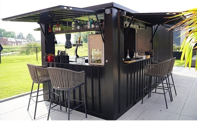 Removable Outdoor Bar Container 8 x 2 Metres (26 ft) - Image 3