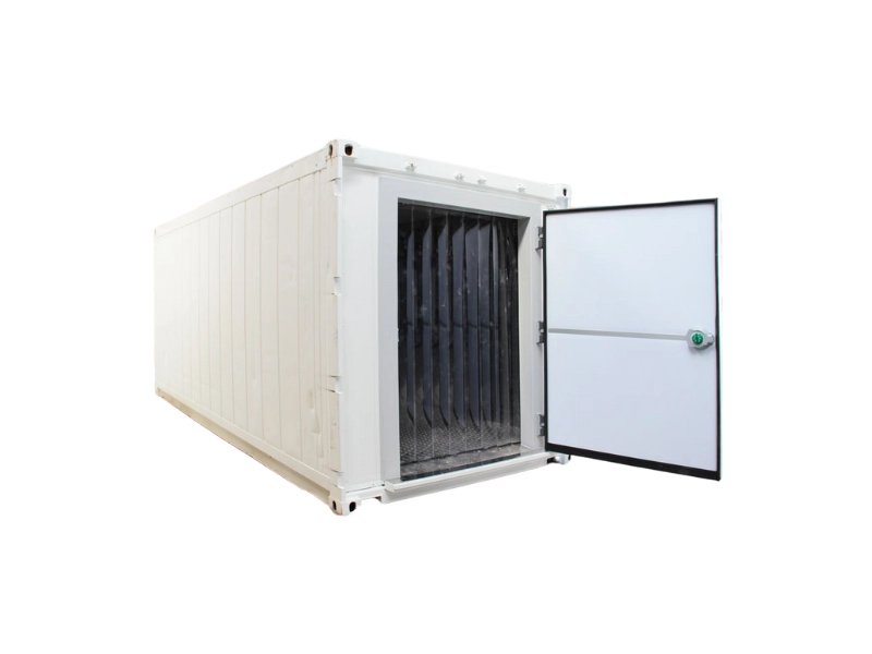 Refrigerated Shipping Container Converted into a Cold Room