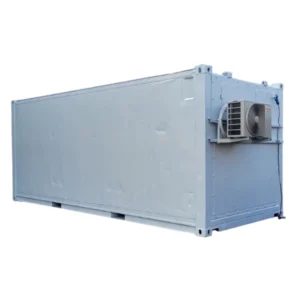 Conteneur isotherme 20 pieds avec porte de service et climatisation réversible